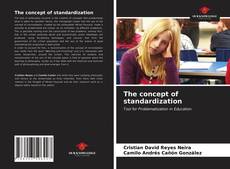Couverture de The concept of standardization