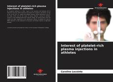 Bookcover of Interest of platelet-rich plasma injections in athletes