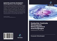 Bookcover of Gedachte Controle Strategieën, Metacognitieve Overtuigingen