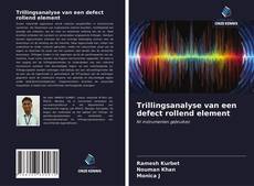 Bookcover of Trillingsanalyse van een defect rollend element