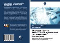 Buchcover von Mikroballons von Ondansetron-Hydrochlorid zur wirksamen Behandlung