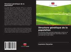 Copertina di Structure génétique de la population