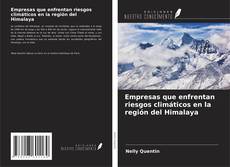 Bookcover of Empresas que enfrentan riesgos climáticos en la región del Himalaya