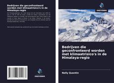 Portada del libro de Bedrijven die geconfronteerd worden met klimaatrisico's in de Himalaya-regio