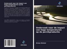 Bookcover of Onderzoek naar de impact van hoge temperaturen op de perzikproductie