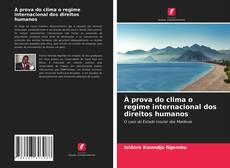 Borítókép a  À prova do clima o regime internacional dos direitos humanos - hoz