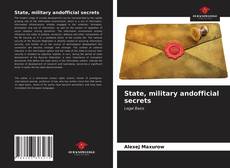 State, military andofficial secrets kitap kapağı