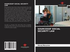 Borítókép a  SOURCESOF SOCIAL SECURITY LAW - hoz