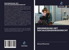 BRONNENVAN HET SOCIALEZEKERHEIDSRECHT kitap kapağı