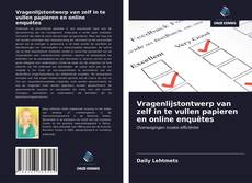 Bookcover of Vragenlijstontwerp van zelf in te vullen papieren en online enquêtes