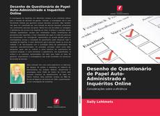 Desenho de Questionário de Papel Auto-Administrado e Inquéritos Online kitap kapağı