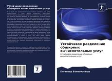 Borítókép a  Устойчивое разделение обширных вычислительных услуг - hoz
