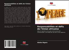 Portada del libro de Responsabilités et défis de l'Union africaine