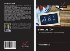 Buchcover von BUNT LISTÓW