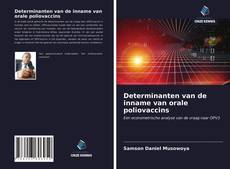 Bookcover of Determinanten van de inname van orale poliovaccins