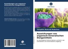 Capa do livro de Auswirkungen von organisch-mineralischen Düngemitteln 