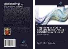 Bookcover of Toepassing van GIS in geneesmiddelen LMIS op districtsniveau in Malawi