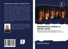 Portada del libro de Szkolnictwo wyższe a jakość życia