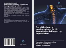 Buchcover von Ontwikkeling van gemineraliseerde bio keramische deklagen op implantaten