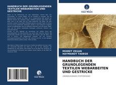 Capa do livro de HANDBUCH DER GRUNDLEGENDEN TEXTILEN WEBARBEITEN UND GESTRICKE 