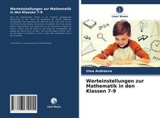 Bookcover of Werteinstellungen zur Mathematik in den Klassen 7-9