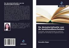 Bookcover of De dematerialisatie van de boekhoudbescheiden