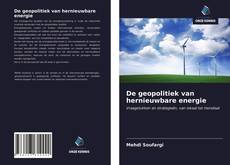 Buchcover von De geopolitiek van hernieuwbare energie