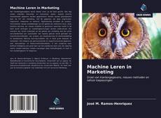 Buchcover von Machine Leren in Marketing