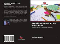 Deuxième langue à l'âge préscolaire kitap kapağı