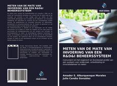 Copertina di METEN VAN DE MATE VAN INVOERING VAN EEN R&D&I BEHEERSSYSTEEM