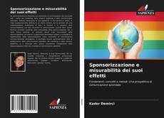 Sponsorizzazione e misurabilità dei suoi effetti kitap kapağı