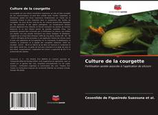 Bookcover of Culture de la courgette