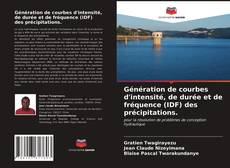 Couverture de Génération de courbes d'intensité, de durée et de fréquence (IDF) des précipitations.