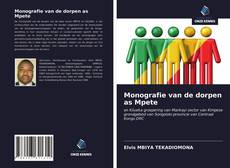 Capa do livro de Monografie van de dorpen as Mpete 