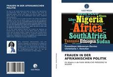 Couverture de FRAUEN IN DER AFRIKANISCHEN POLITIK