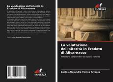 Bookcover of La valutazione dell'alterità in Erodoto di Alicarnasso