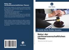 Capa do livro de Natur der rechtswissenschaftlichen Thesen 