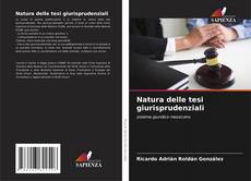 Bookcover of Natura delle tesi giurisprudenziali