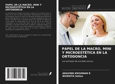 Portada del libro de PAPEL DE LA MACRO, MINI Y MICROESTÉTICA EN LA ORTODONCIA