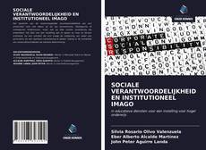 Bookcover of SOCIALE VERANTWOORDELIJKHEID EN INSTITUTIONEEL IMAGO