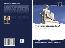 Bookcover of Что такое философия?
