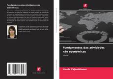 Portada del libro de Fundamentos das atividades não económicas