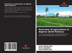 Couverture de Overview of agriculture in Algeria (brief history)