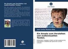 Copertina di Ein Ansatz zum Verstehen von audiovisuellen Texten.