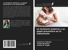 Capa do livro de La lactancia materna y su papel preventivo en la maloclusión 