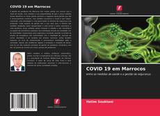 Capa do livro de COVID 19 em Marrocos 