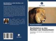 Copertina di Rechtslehre zu den Rechten von Staatenlosen