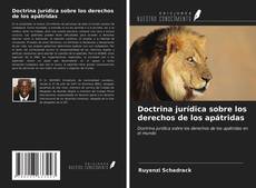 Portada del libro de Doctrina jurídica sobre los derechos de los apátridas