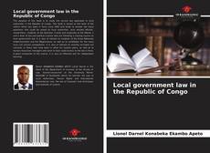 Copertina di Local government law in the Republic of Congo