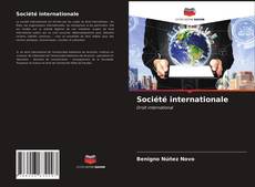 Couverture de Société internationale